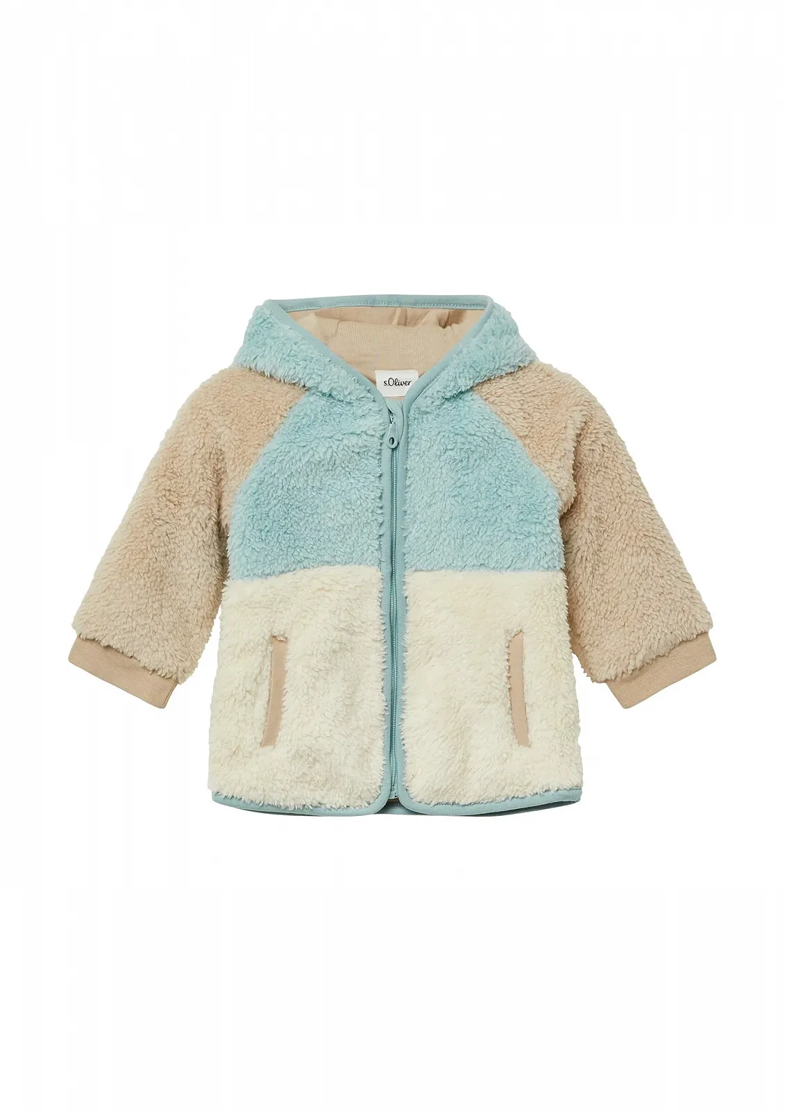 Плюшевая куртка Teddy s.Oliver Unisex с трикотажной подкладкой, фото №1