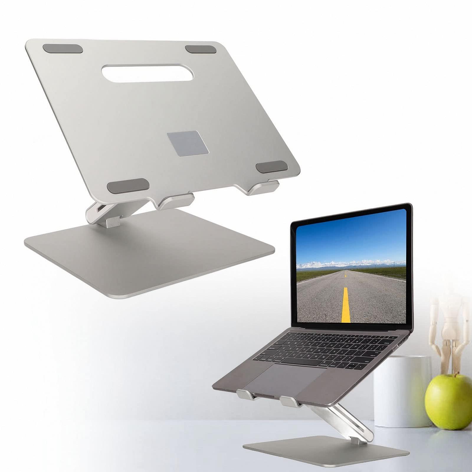 Підставка для ноутбука алюмінієвий сплав регульований кут для 27,9-39,6 см (11-15,6 дюймів), фото №5 Підставка для ноутбука алюмінієвий сплав регульований кут для 27,9-39,6 см (11-15,6 дюймів), фото №5