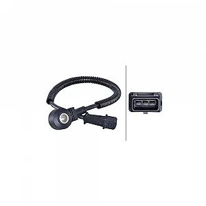 Датчик детонации HELLA 6PG 013 114-461 для FIAT JEEP - Фото 1