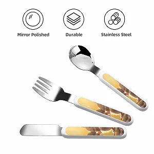 Набір дитячих столових приборів Intime synthetic.ua - Фото 1