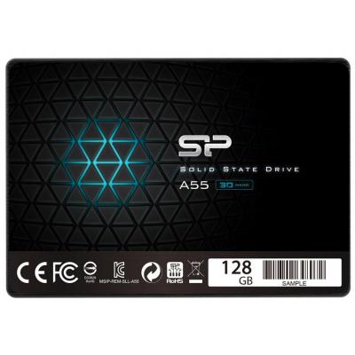 Внутренний накопитель Silicon Power SSD 2.5" 128GbP128GBSS3A55S25, фото №1