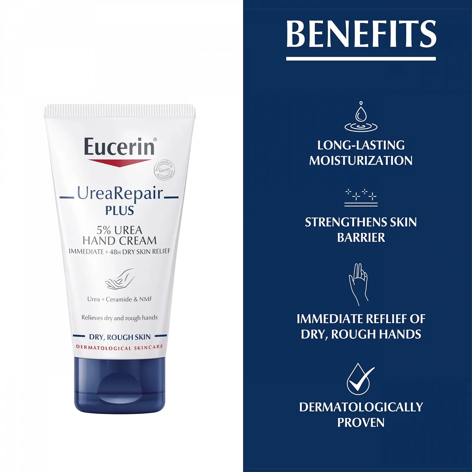 Крем для рук Eucerin Urearepair Plus 75 мл, фото №3