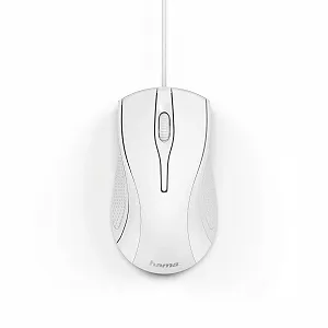 Миша Hama Optical 00182603 Біла synthetic.ua - Фото 1