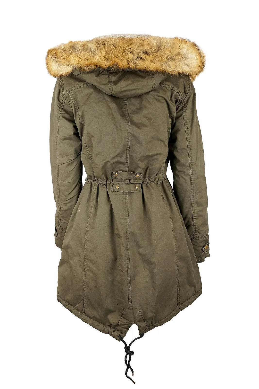 Женская зимняя парка VIN TE с капюшоном из искусственного меха, фото №3