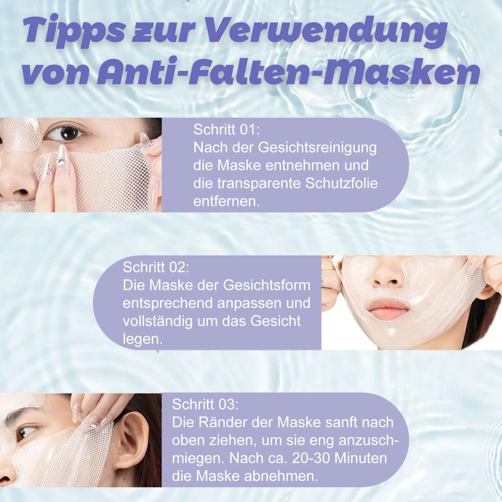 Маска Altherona Колагенова Маска для обличчя 3D Ліфтинг, Зміцнююча, 5 шт, фото №6 Маска Altherona Колагенова Маска для обличчя 3D Ліфтинг, Зміцнююча, 5 шт, фото №6