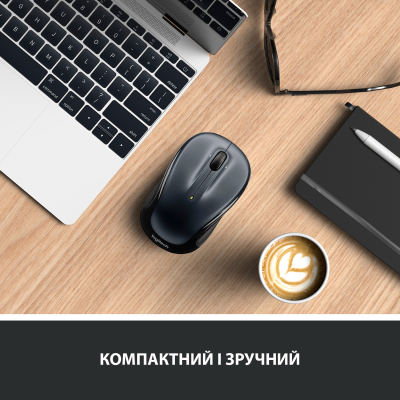 Мышка Logitech M325s Wireless Dark Silver (910-006812), фото №6