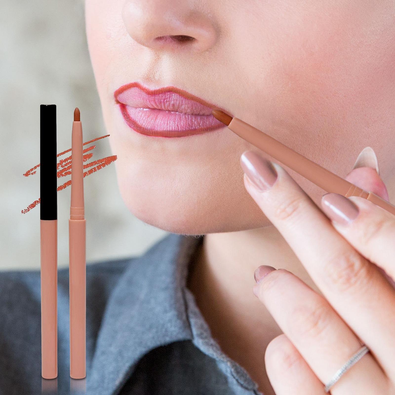 Матовый карандаш для губ Zorq, кремовая водостойкая, на весь день, не требует заточки, фото №7