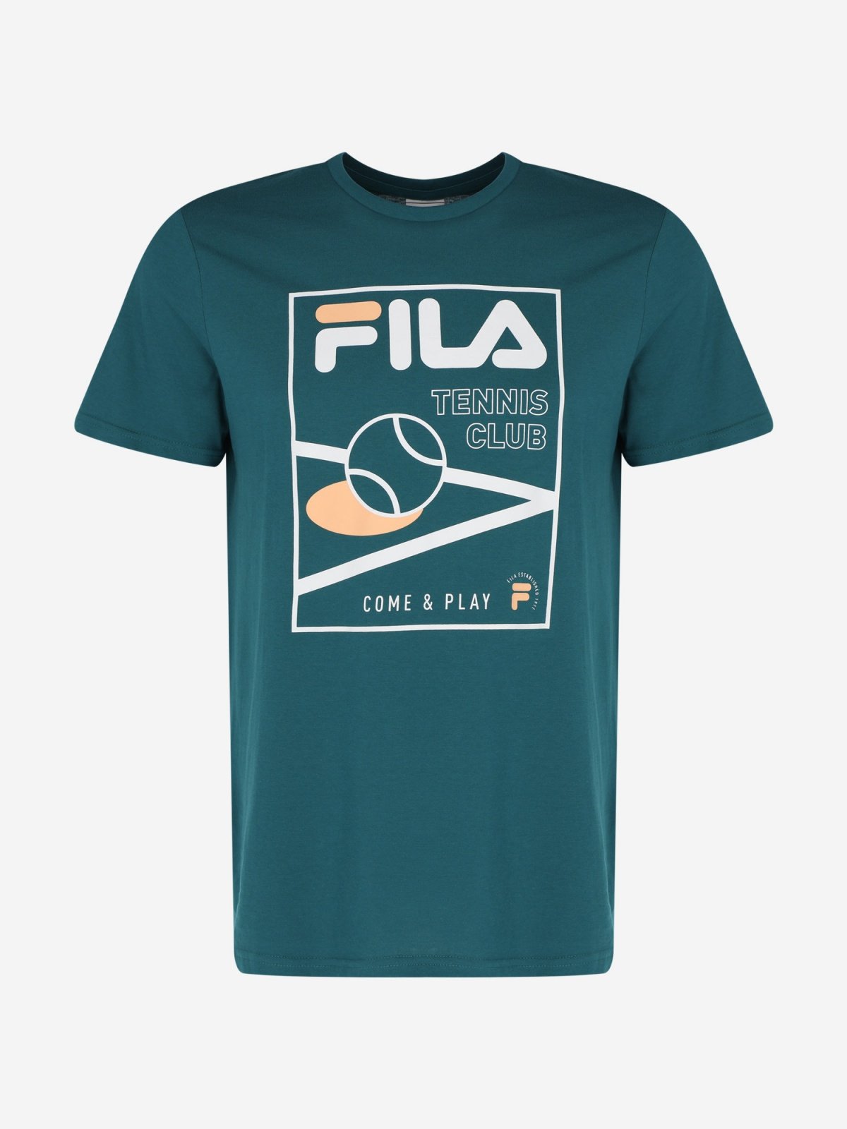 Футболка 123288FLA-74 Fila Зелений 2XL, фото №5