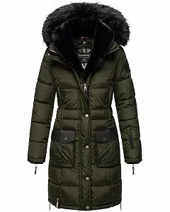 Жіноча зимова куртка Navahoo B871, утеплена, довга - Фото 1