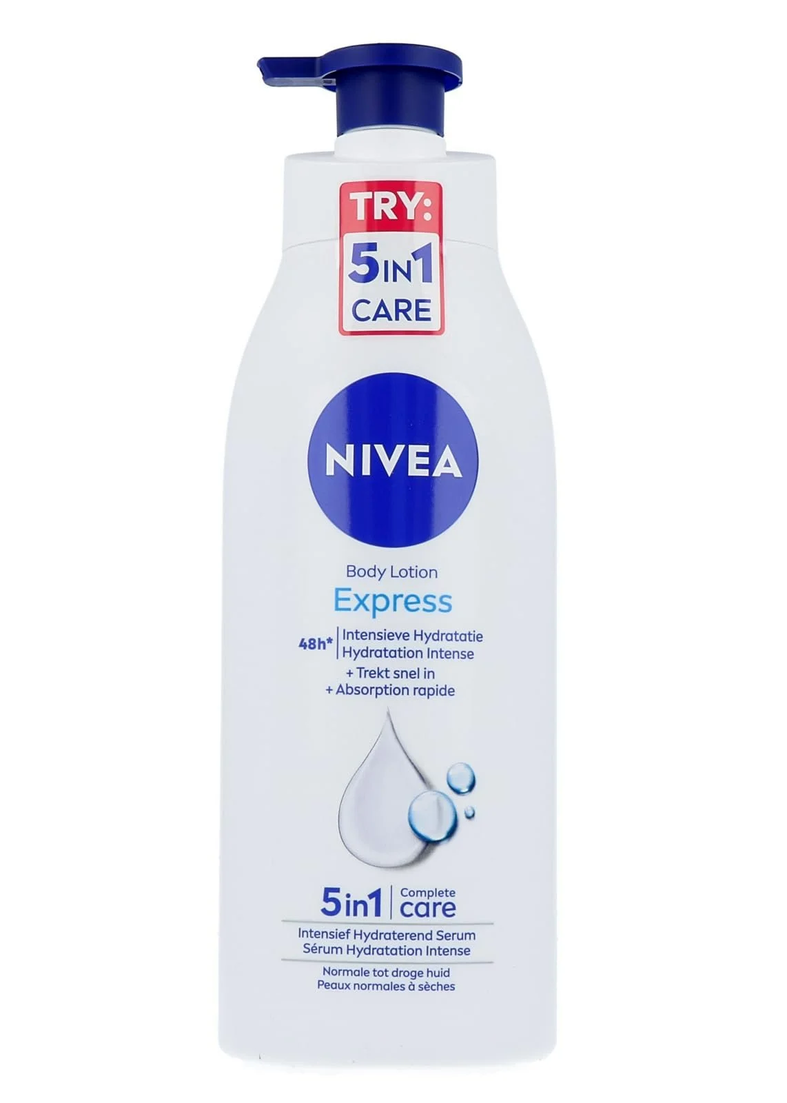 Лосьон для тела NIVEA Express с дозатором, 400 мл, фото №1 Лосьон для тела NIVEA Express с дозатором, 400 мл, фото №1