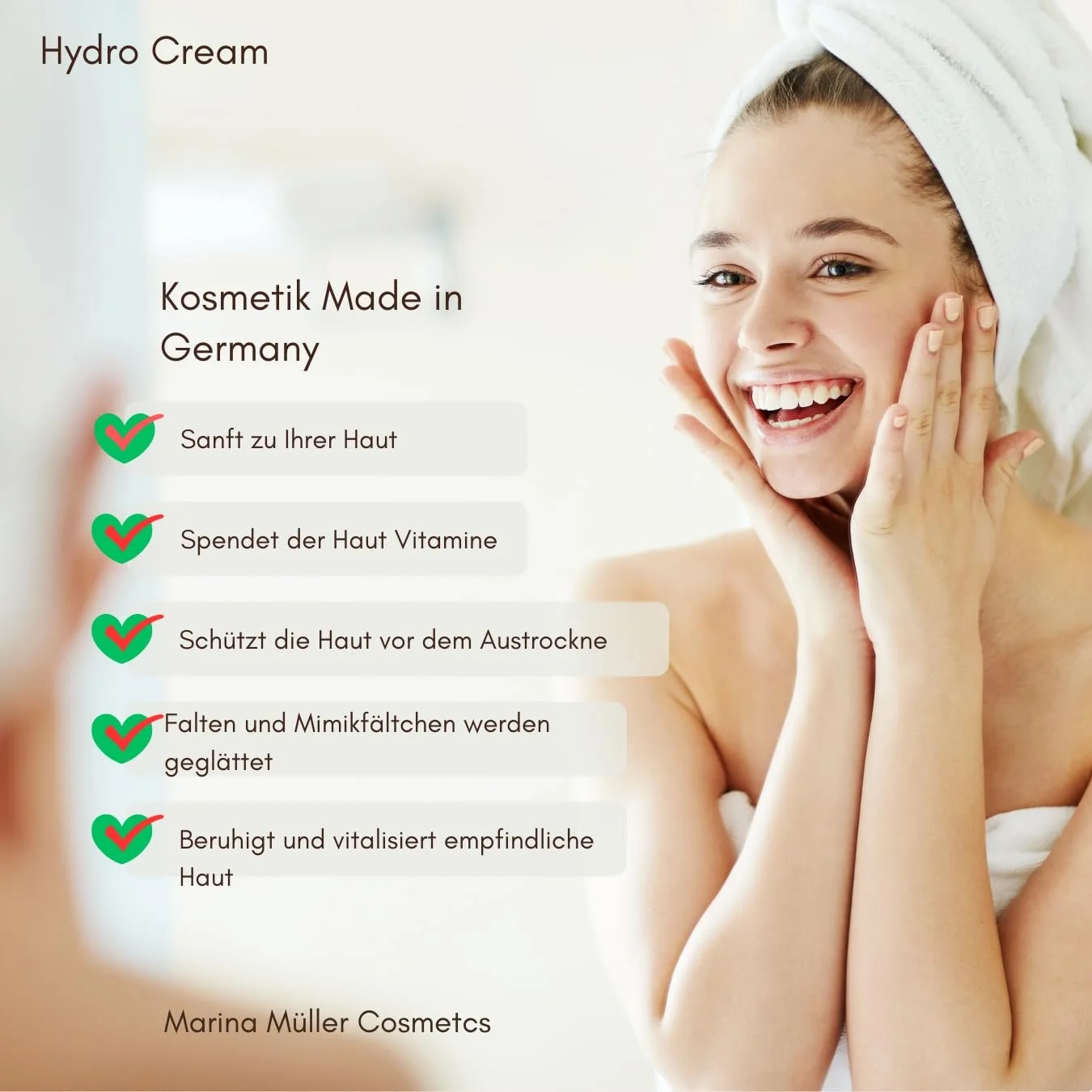 Крем для обличчя Anti-Ageing Hydro Cream денний та нічний зволожувальний, фото №3
