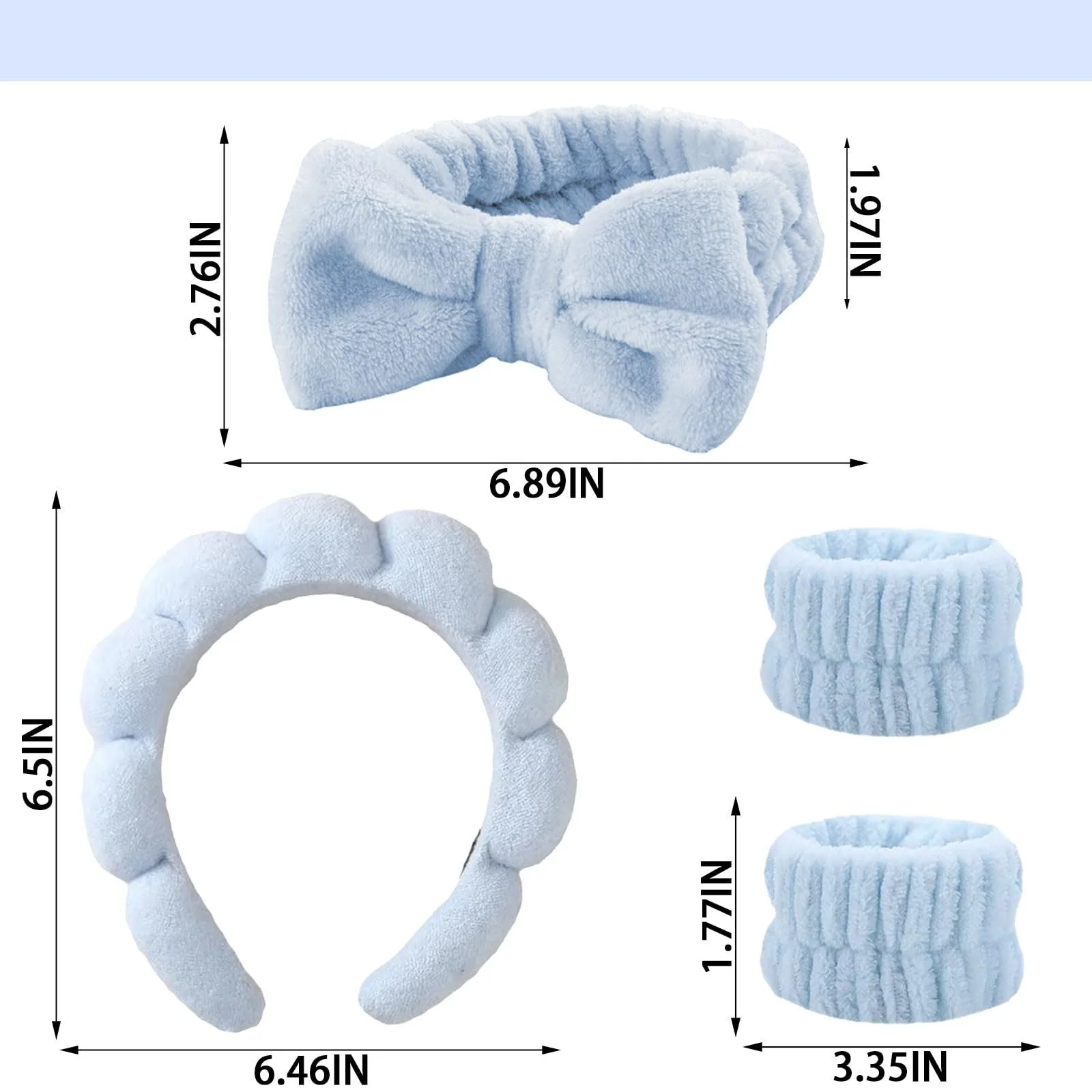 Набір обручів SSKHE з 4 предметів, фото №2