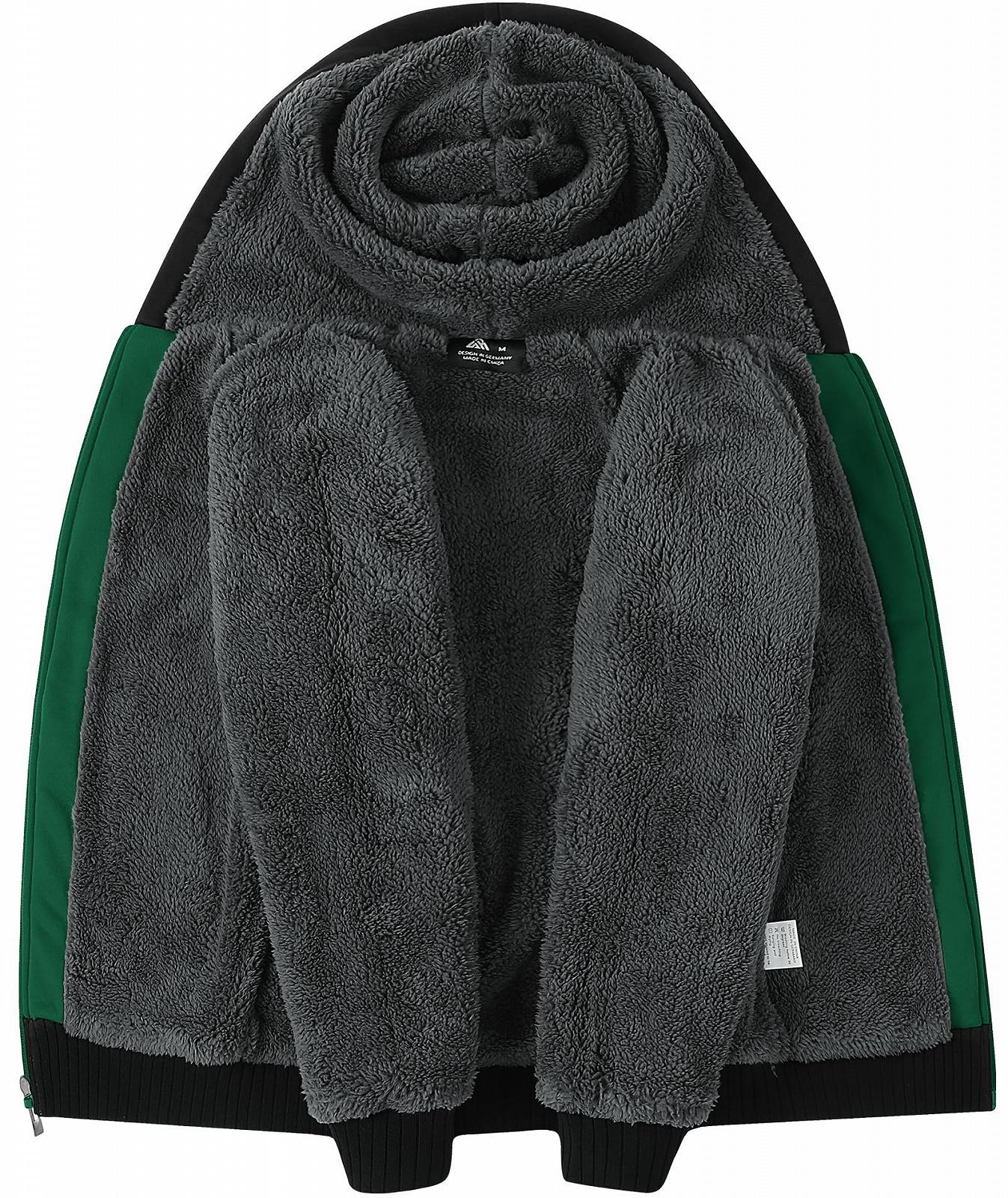 Флисовая куртка для мальчиков LLDress, теплая толстовка с капюшоном на молнии и флисовой подкладкой, повседневная зимняя куртка для ношения на улице, фото №3