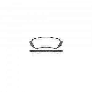 Комплект гальмівних колодок дискового гальма TRISCAN 8110 13049 для TOYOTA LEXUS задня вісь - Фото 1