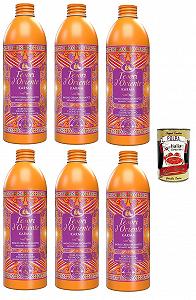 Крем-гель для душу Tesori d'Oriente Karma 6 x 500 мл + томатна пульпа 400 г - Фото 1