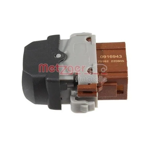 Перемикач склопідйомника METZGER 0916943 для RENAULT передній з боку пасажира, фото №3