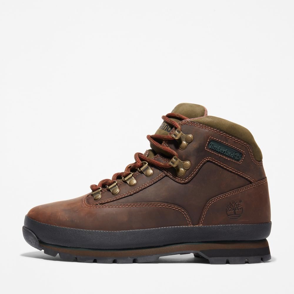 Трекинговые ботинки Timberland Euro Hiker кожаные, коричневые, фото №10