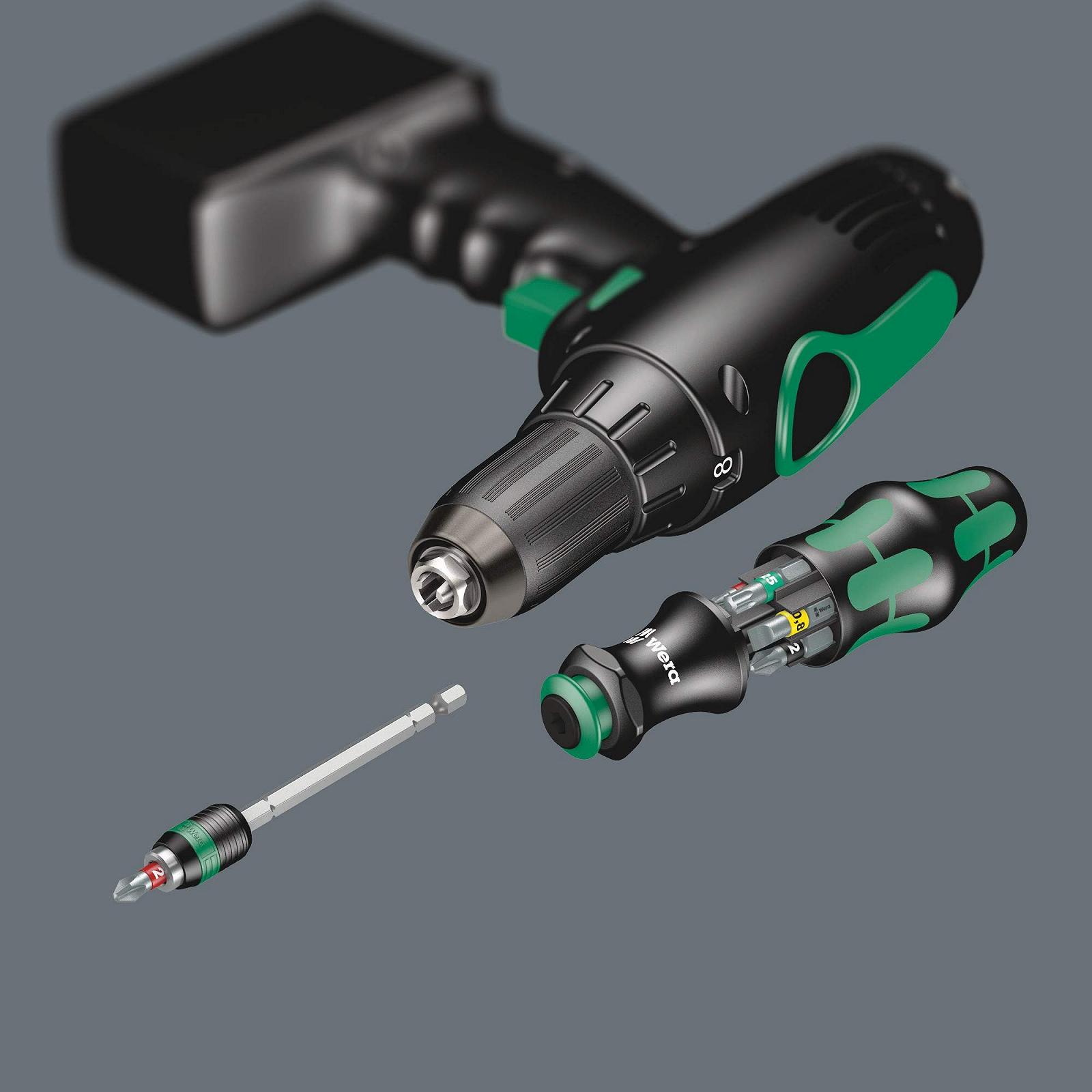 Набір викрутковий Wera Kraftform Compact 20 05051017001 з магазином біт та сумкою 13 предметів, фото №5