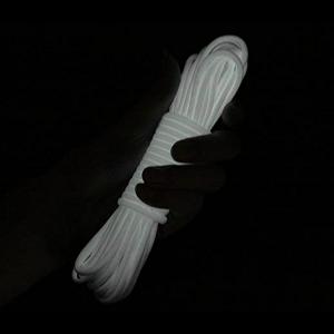 Шнур Паракорд 9 жил Світний у темряві 10 м Білий synthetic.ua - Фото 1