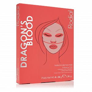Маска Rodial Dragon's Blood Hyaluron Jelly для успокоения и увлажнения кожи, 4 шт. по 30 мл - Фото 1