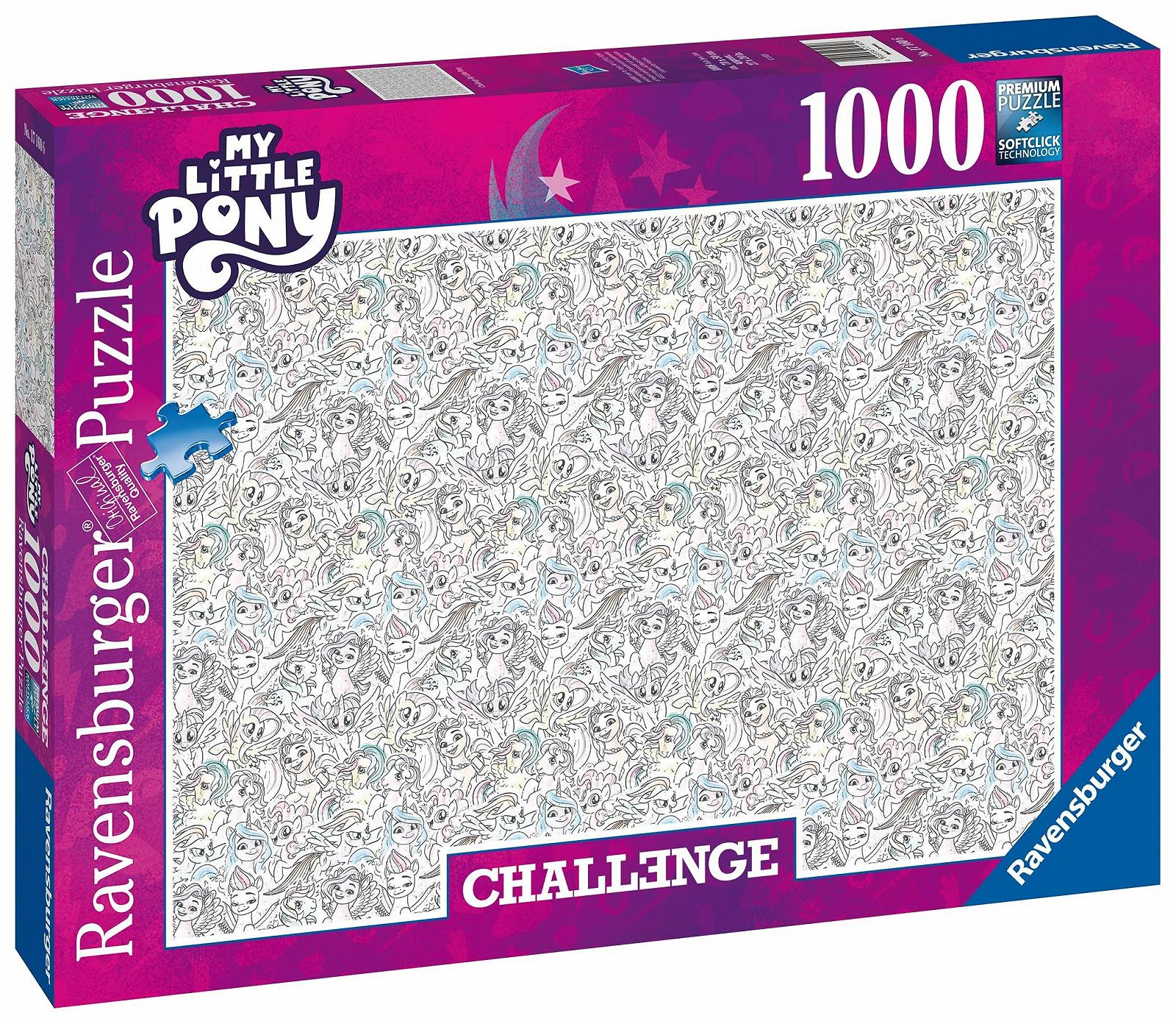 Пазл Ravensburger Challenge 17160 My Little Pony 1000 деталей от 14 лет, фото №4