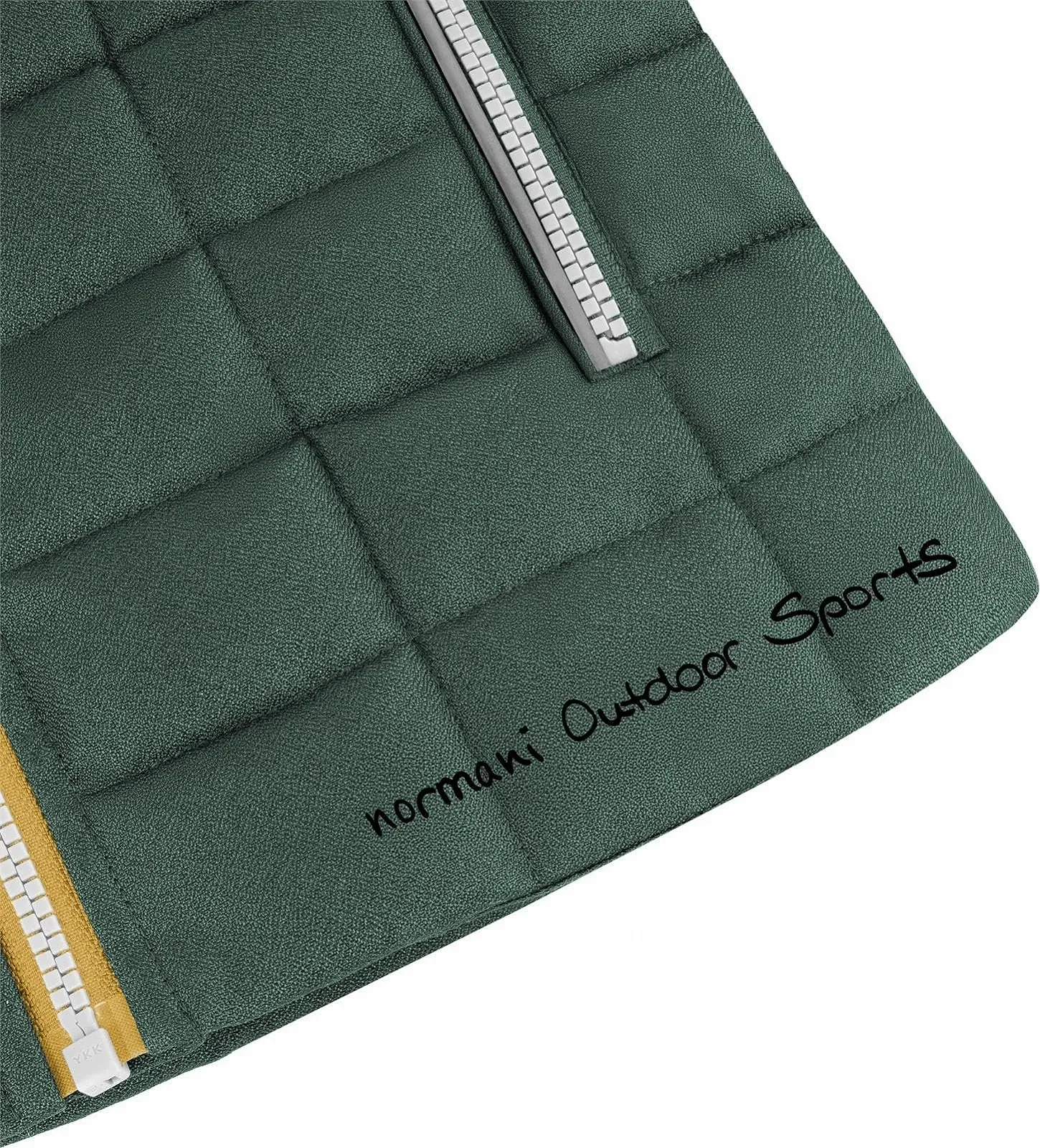 Дитячий зимовий жилет normani стьобаний з капюшоном, фото №7