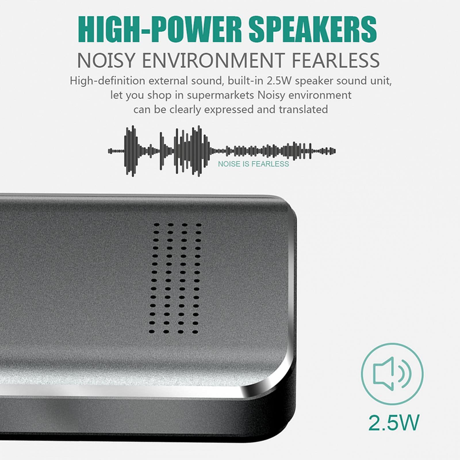 Пристрій для перекладу Bisofice M09, миттєвий голосовий перекладач, 137 мов онлайн, фото №9