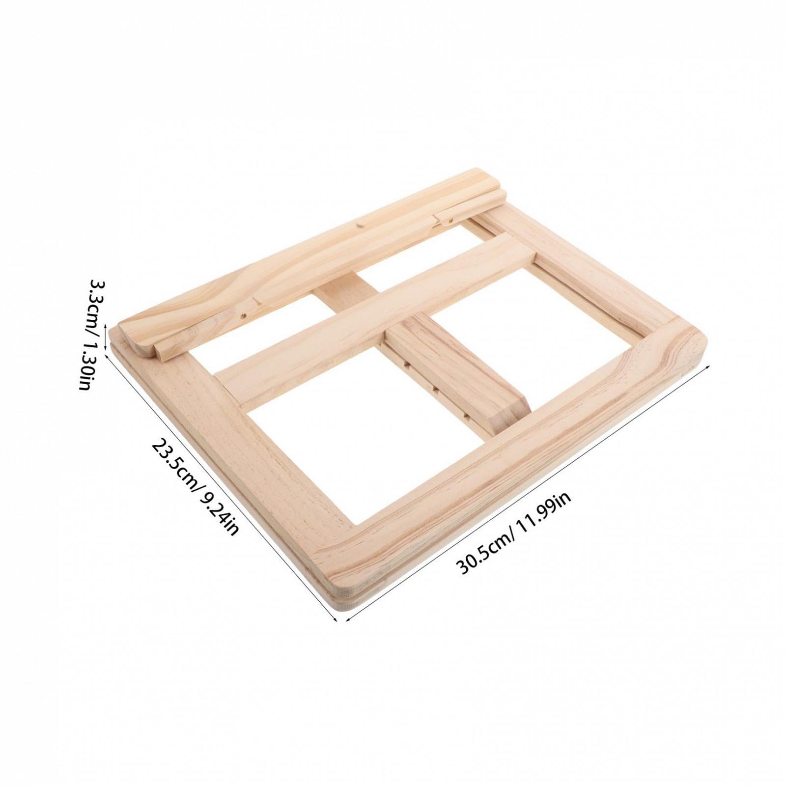 Регулируемая складная деревянная подставка для книг. Эргономичная подставка для ноутбука и планшета. Прочная, экономит место для кулинарных книг, учебников, стола и часов чтения., фото №2 Регулируемая складная деревянная подставка для книг. Эргономичная подставка для ноутбука и планшета. Прочная, экономит место для кулинарных книг, учебников, стола и часов чтения., фото №2