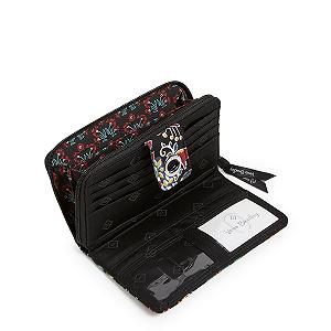 Гаманець Vera Bradley Recycled Cotton Twist Lock RFID Protection synthetic.ua - Фото 1