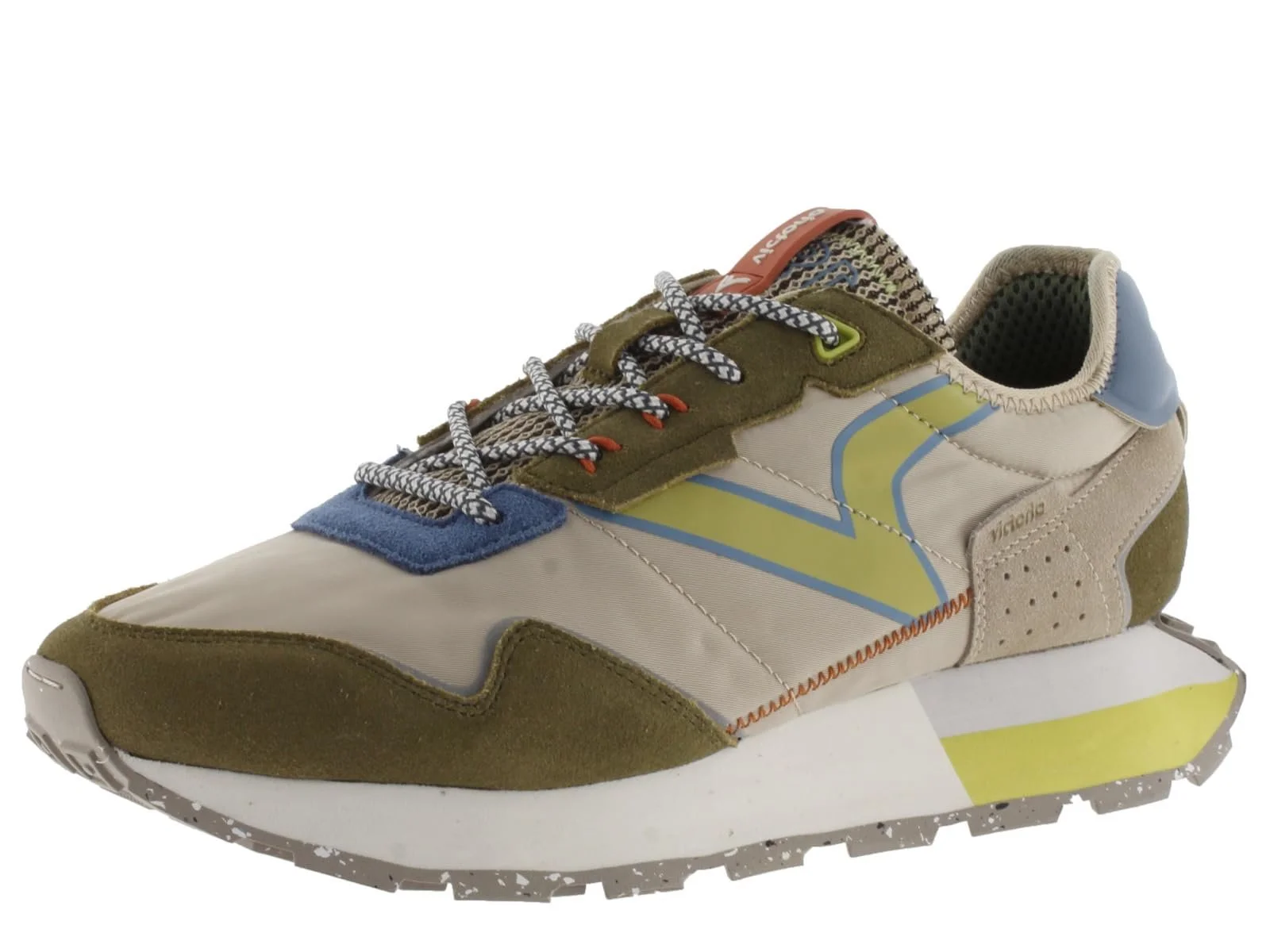 Кросівки Victoria 1985 Low-Top Нейлон і Спліт шкіра Деталі та Serrated підошва 8803113, фото №1