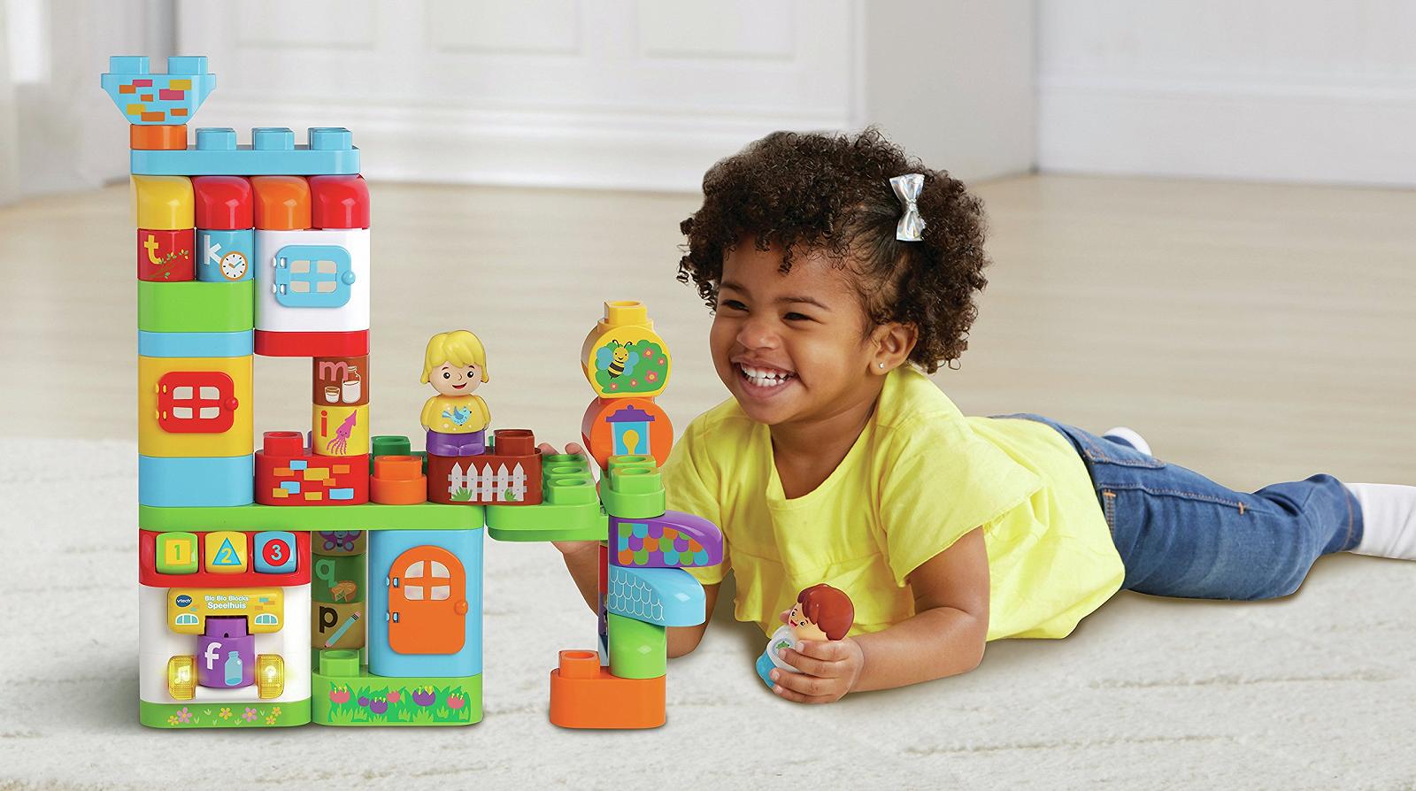 Кубики Vtech Bla Bla Block Ma Maison Алфавіт Інтерактивний, фото №4