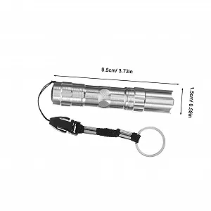 Ліхтар LED з алюмінієвого сплаву 2 шт. Маленький і легкий аварійний , водонепроникний для активного відпочинку (без батареї) synthetic.ua - Фото 1