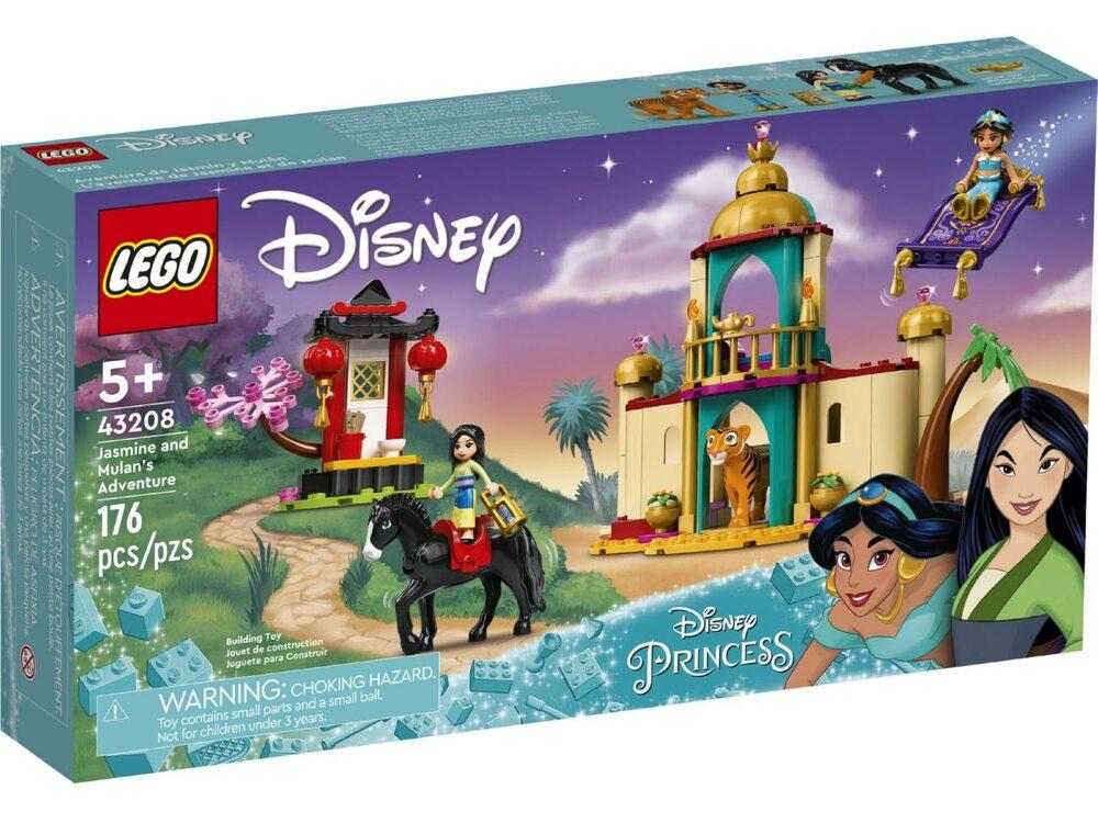 Детские конструкторы LEGO Приключения Жасмин и Мулан 43208, фото №1