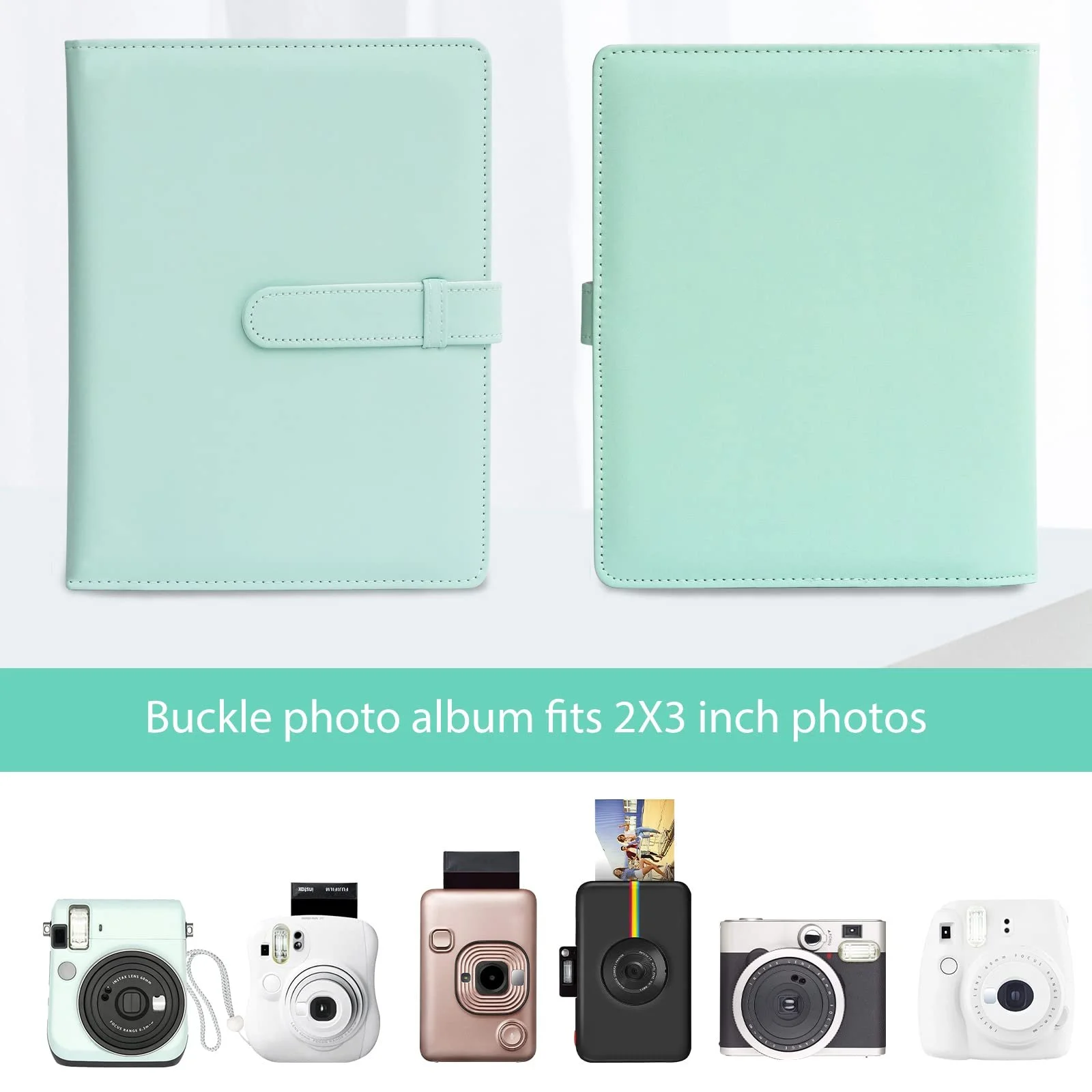 Альбом для фотографій на 256 кишеньок Fujifilm Instax Mini LiPlay 11 12 9 8+ 8 7S для моментальної камери Polaroid, фото №2
