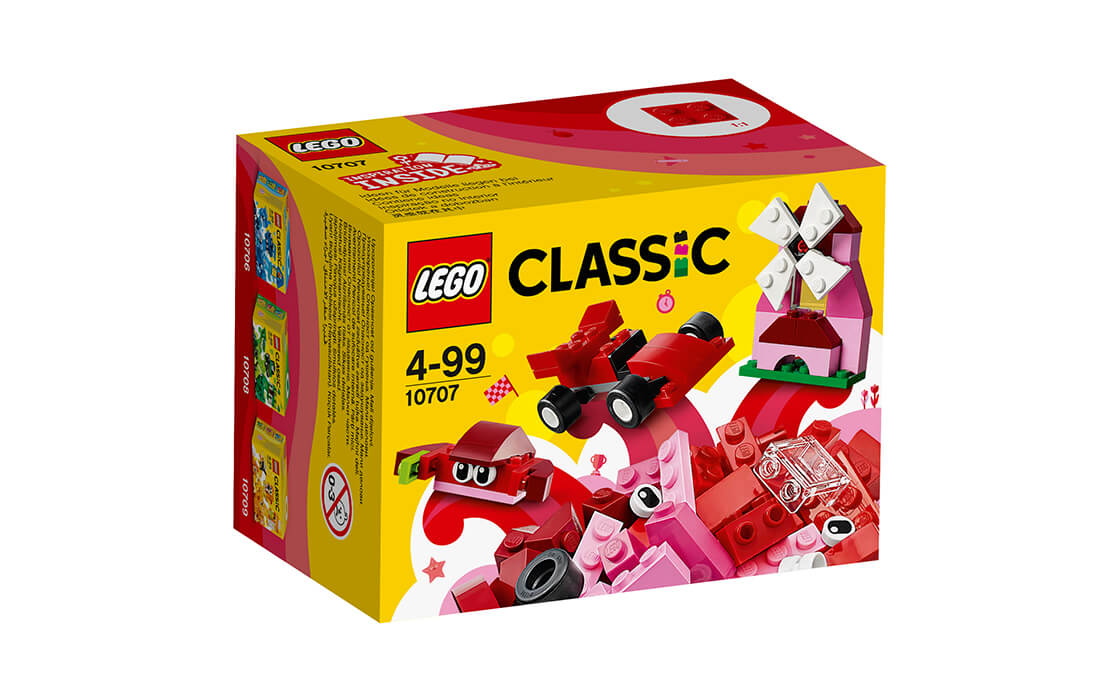 Конструктор Лего LEGO Classic Красная творческая коробка (10707), фото №1