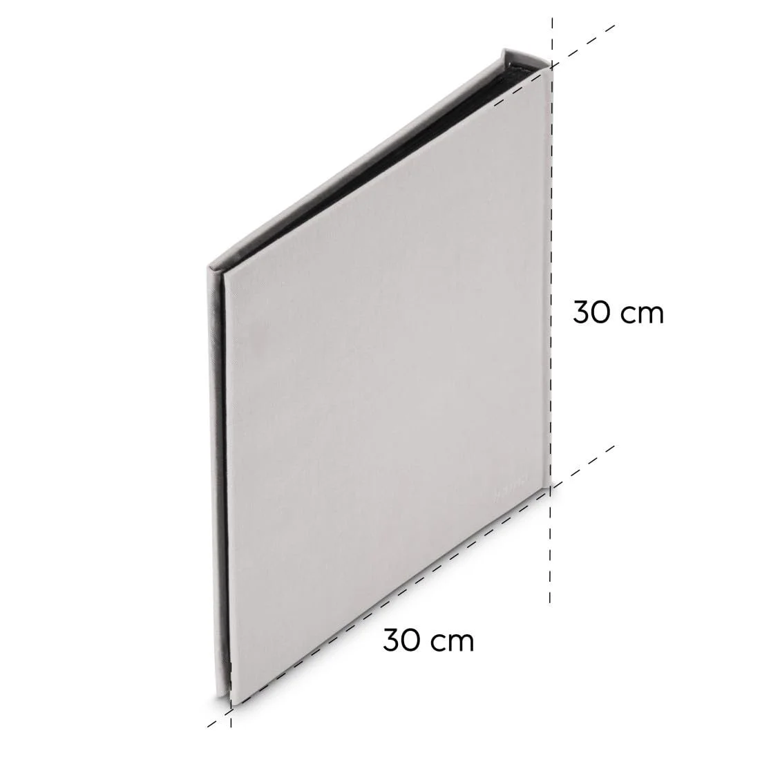 Фотоальбом Hama Memories Книга для самостоятельного оформления, 50 черных страниц, 25 x 25 см, тканевая обложка с золотым тиснением, серый, фото №4 Фотоальбом Hama Memories Книга для самостоятельного оформления, 50 черных страниц, 25 x 25 см, тканевая обложка с золотым тиснением, серый, фото №4