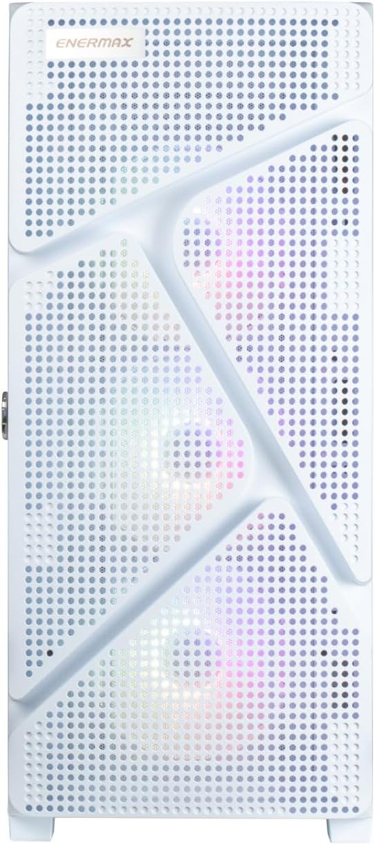 Корпус Enermax MarbleShell Mesh MS311 / E-ATX / 4x120mm ARGB PWM / USB-C 3.2 Gen 2 / без БЖ / Білий, фото №2