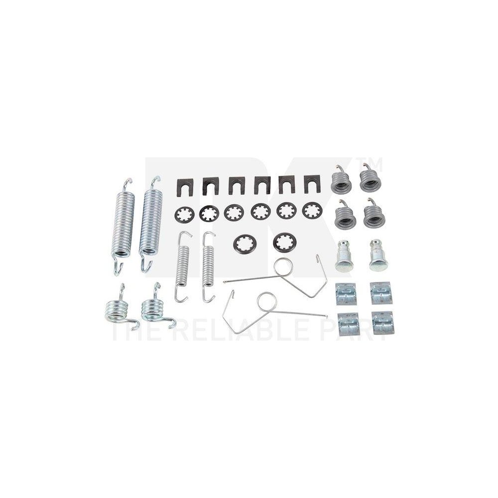 Комплект принадлежностей, тормозные колодки (барабанные) NK 7939686 RENAULT, задний мост, фото №1