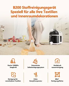 Миючий пилосос для м'яких меблів Uwant B200 1900 W 12000 Pa 74 dB ціна на synthetic.ua - Фото 1 Миючий пилосос для м'яких меблів Uwant B200 1900 W 12000 Pa 74 dB synthetic.ua - Фото 1