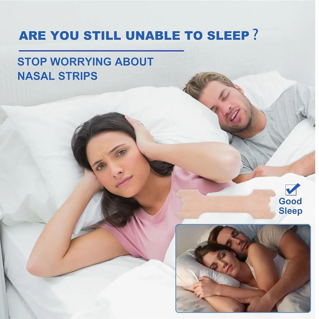 Средство от храпа 60 штук Голубые, фото №4