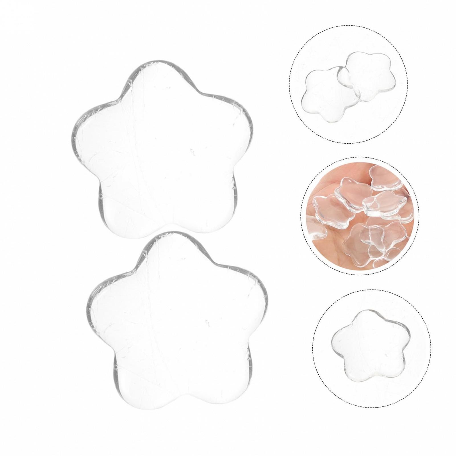 Стрази для нігтів WOONEKY Квіткові форми, різнокольорові, фото №4