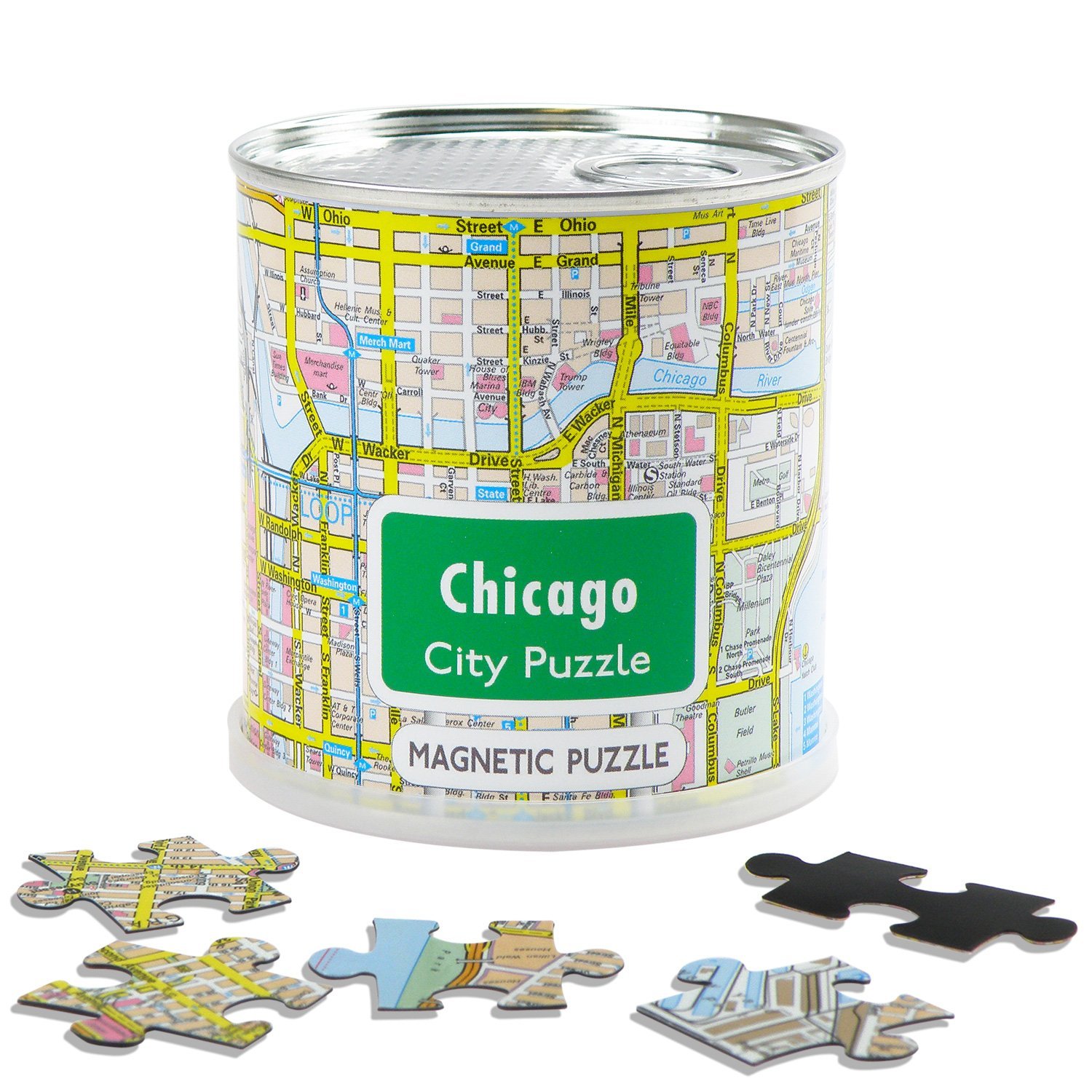 Пазл Magnets City Puzzle Chicago Магнітний, фото №1