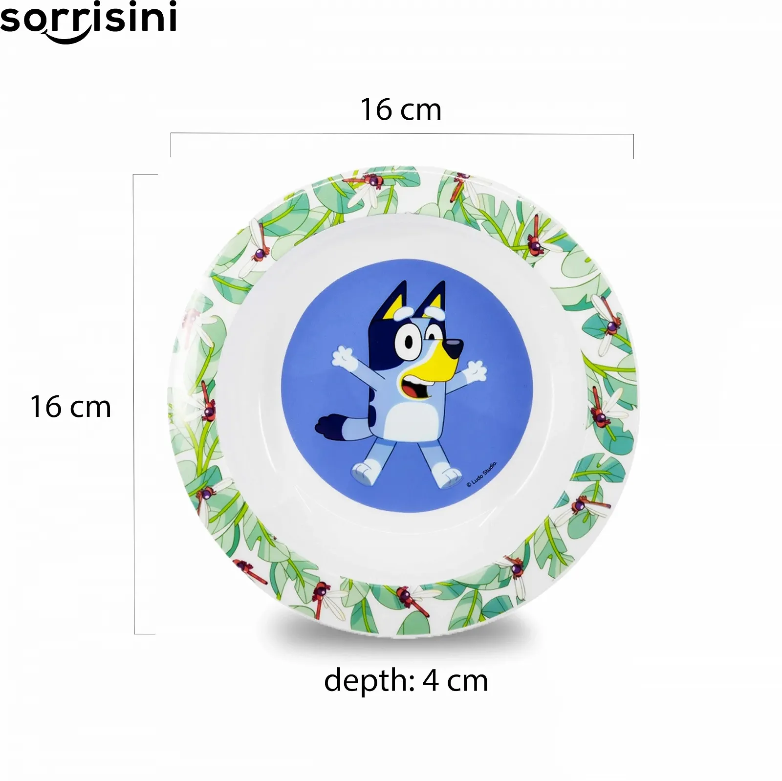 Набор детской посуды Sorrisini Bluey, многоразовый, фото №6 Набор детской посуды Sorrisini Bluey, многоразовый, фото №6