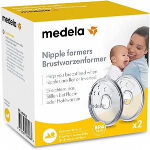 Формирователи сосков Medela Nipple Former 2 шт 008.0043 synthetic.ua - Фото 1