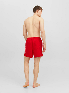 Шорти для плавання JPSTFIJI JJSWIM SPLICELOGO LY SN 12225967-Chinese Red Jack&Jones Червоний L synthetic.ua - Фото 1