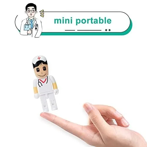 USB-флеш-накопичувач Cartoon Nurse Model 32 ГБ USB 2.0 Білий, фото №5 USB-флеш-накопичувач Cartoon Nurse Model 32 ГБ USB 2.0 Білий, фото №5