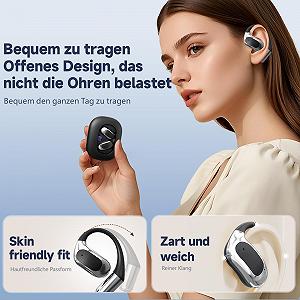 Наушники с ШИ-переводчиком Черный synthetic.ua - Фото 1