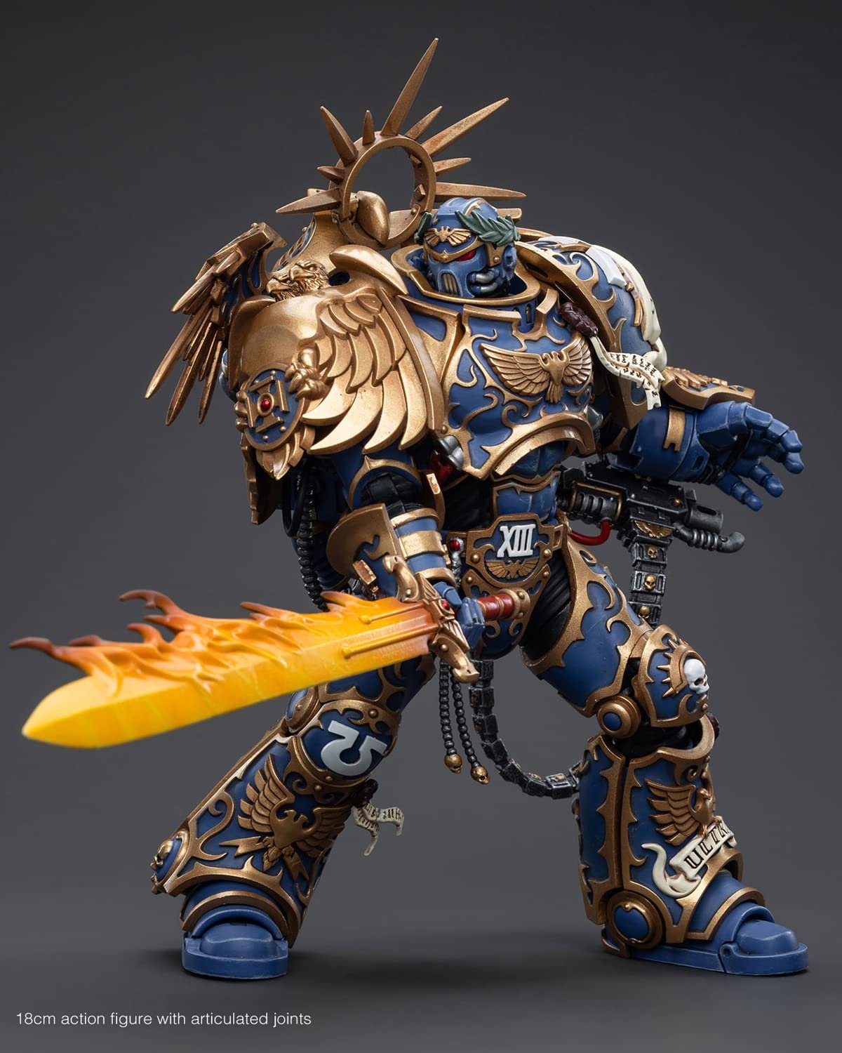 Фигурка JoyToy GW 40K Ultramarine Primarch Roboute Guilliman 1:18, 16 см, фото №4