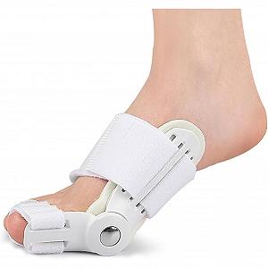 Корректор вальгусной деформации для Мужчин и Женщин Регулируемая Шина для Вальгусной деформации Разделитель Пальцев Коррекция Пальцев и Шина для Облегчения Вальгусной деформации для Левой/Правой Ноги Облегчение Вальгусной деформации - Фото 1