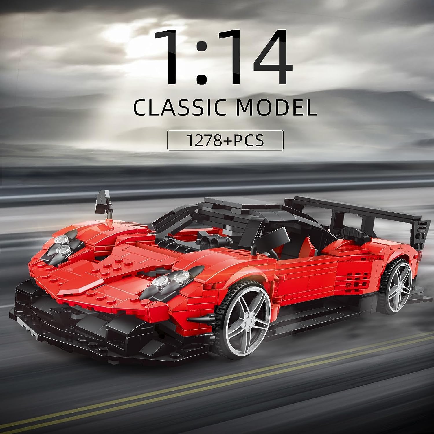 Конструктор Mould King Model R Supercar 10041 1278 деталей, фото №2